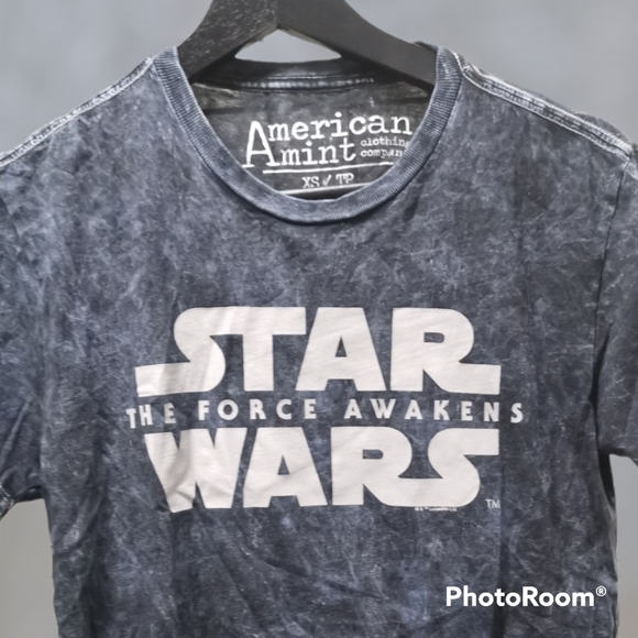 🆕🌟 Star Wars Graphic Tee The Force Awakens American Mint for the GAP - Picture 1 of 4